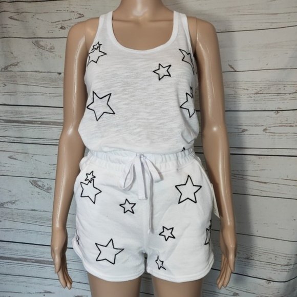grais hill Other - 🆕Lounge Set - Ultra Soft Star Embroidery 2pcs